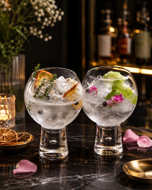 Luxury Balloon Stem Cocktail Glasses – 400 ML Set of 2