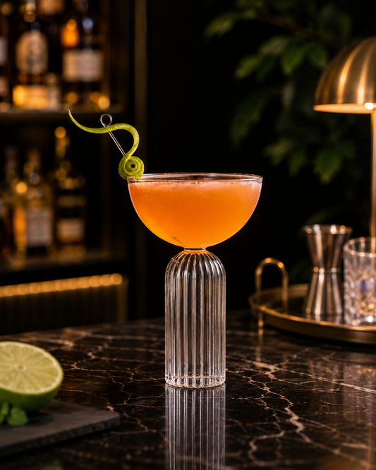Luxury Lamp Stem Cocktail Glass – 250 ML